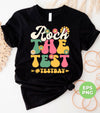 Rock The Test, Test Day, Teacher Gift, Love School, Groovy Test, Digital Files, Png Sublimation