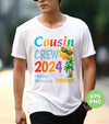 Cousin Crew 2024, Making Memories Together, Cousin Gift, Digital Files, Png Sublimation