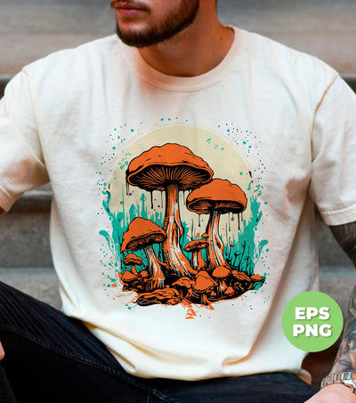 Mushroom Forest, Love Mushroom, Mushroom Lover, Digital Files, Png Sublimation