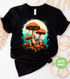 Mushroom Forest, Love Mushroom, Mushroom Lover, Digital Files, Png Sublimation