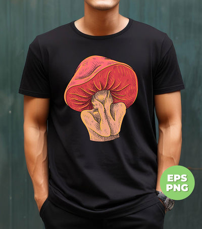 Funny Fungi, Fun Guy, Funny Mushroom, Botanical Funny, Digital Files, Png Sublimation