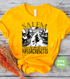 Salem Massachusetts, Witch Lover, Hocus Pocus, Happy Halloween, Salem Gift, Digital Files, Png Sublimation