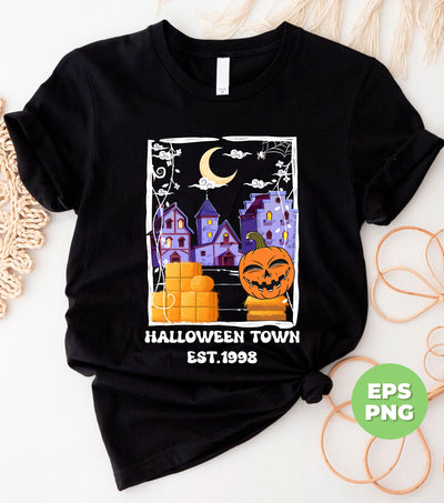 Halloweentown Shirt Design, Halloween Gift, Happy Halloween, Fall Halloween, Halloween Town, Digital Files, Png Sublimation