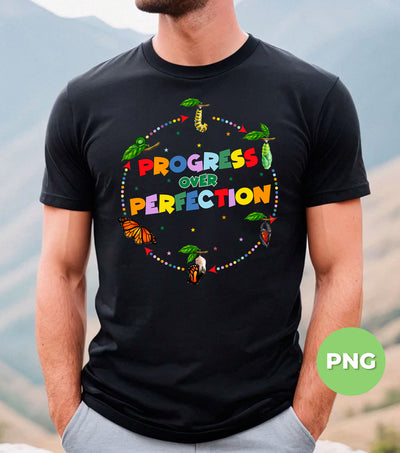 Progress Over Perfection, Teacher Appreciation, Love Teacher, Digital Files, Png Sublimation