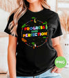 Progress Over Perfection, Teacher Appreciation, Love Teacher, Digital Files, Png Sublimation