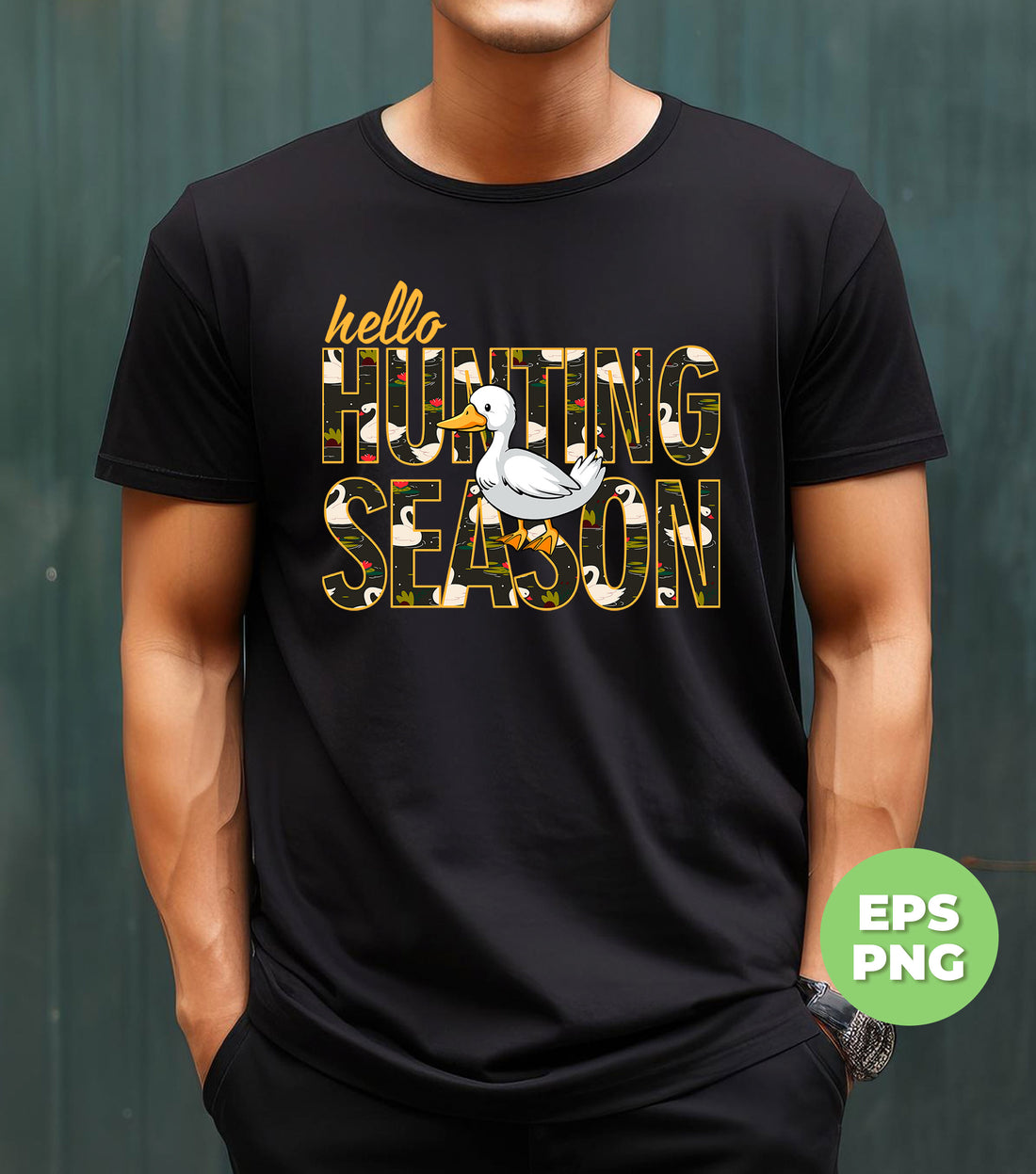 Hello Duck, Hello Hunting Season, Duck Hunting Season, Duck Hunter, Digital Files, Png Sublimation