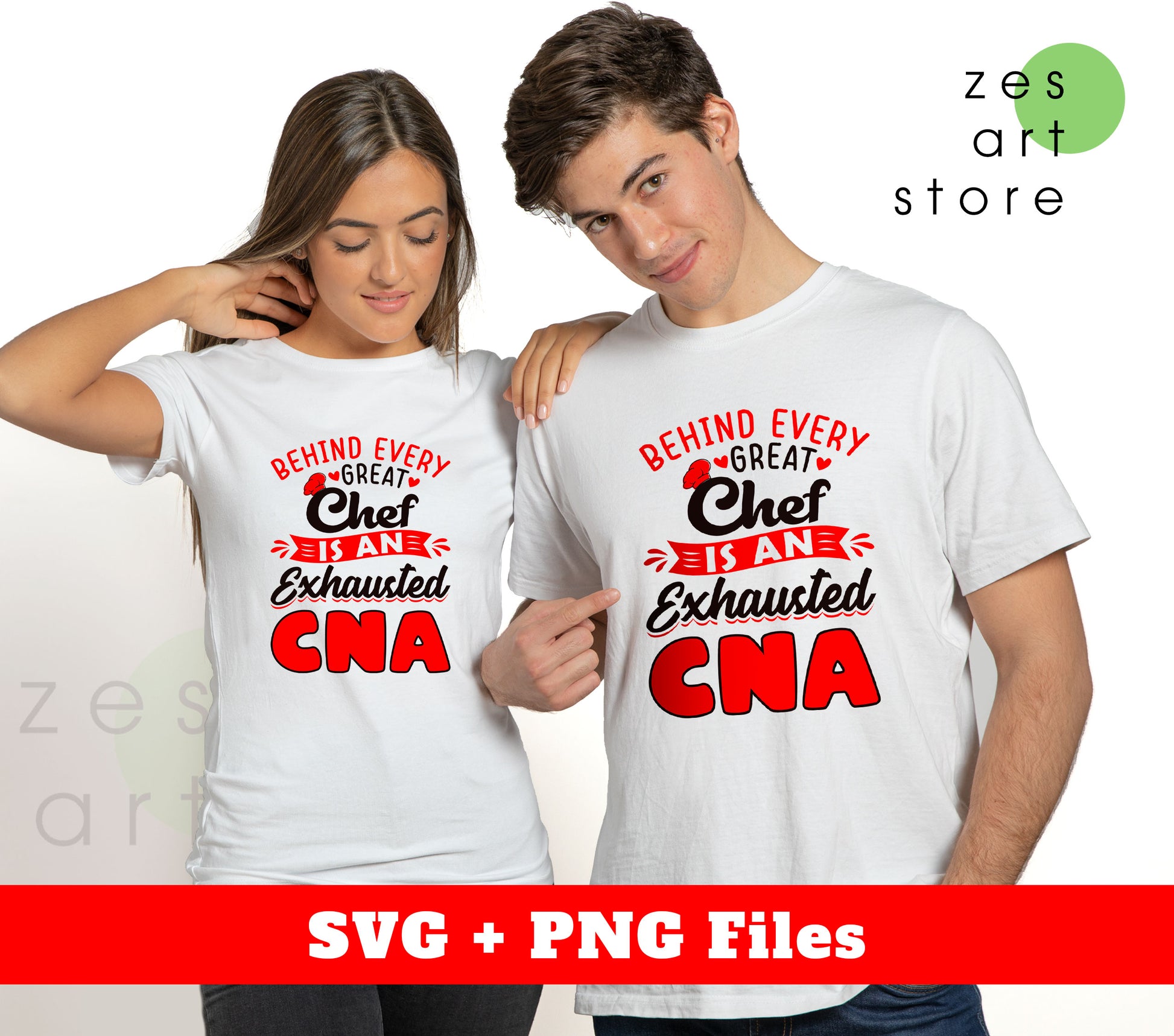 Behind Every Chef Is An Exhausted CNA, Best Chef, Svg Files, Png Sublimation