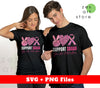 Peace Love Ribbon, Support Squad, You Are Not Alone, Svg Files, Png Sublimation