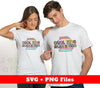 Cool Kids Read Books, Groovy Books, Back To School, Digital Files, Png Sublimation