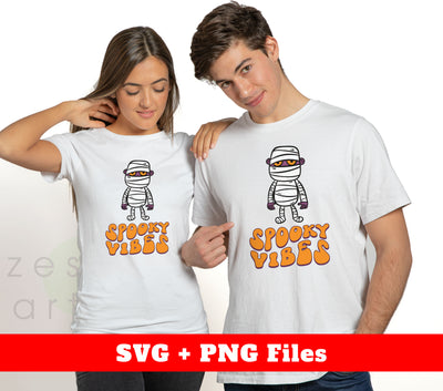 Spooky Vibes, Horror Spooky, Horror Halloween, Digital Files, Png Sublimation