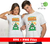 We Wish You A Groovy Christmas And A Happy New Year, Holly Jolly, Digital Files, Png Sublimation