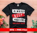 This motivational design encourages a positive mindset with its 