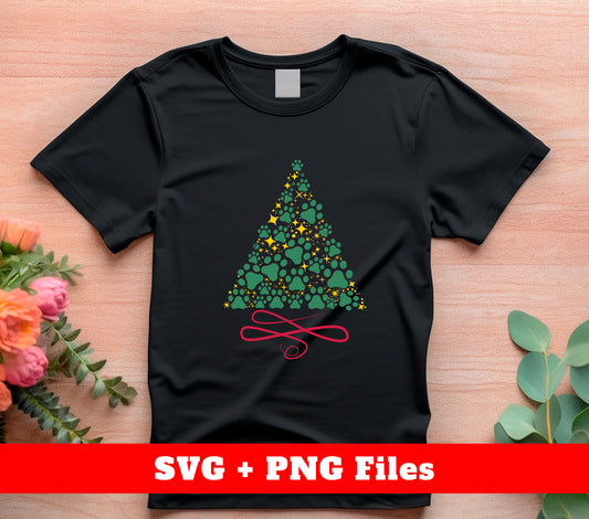 Celebrate the holidays with our Merry Christmas, Christmas Tree, Love Pet, Cute Paw, and Svg Files. Make your own unique decorations with our high-quality Png Sublimation prints. Spread joy and cheer with these beautiful designs. Perfect for any Christmas lover or pet owner.