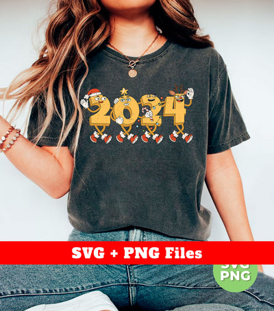 2024 Come Here, Happy 2024, Merry Christmas 2024, Svg Files, Png Sublimation