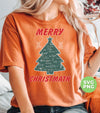 Merry Christmath, Love Christmas, Christ-math Tree, Trendy Christmas, Svg Files, Png Sublimation