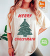 Merry Christmath, Love Christmas, Christ-math Tree, Trendy Christmas, Svg Files, Png Sublimation