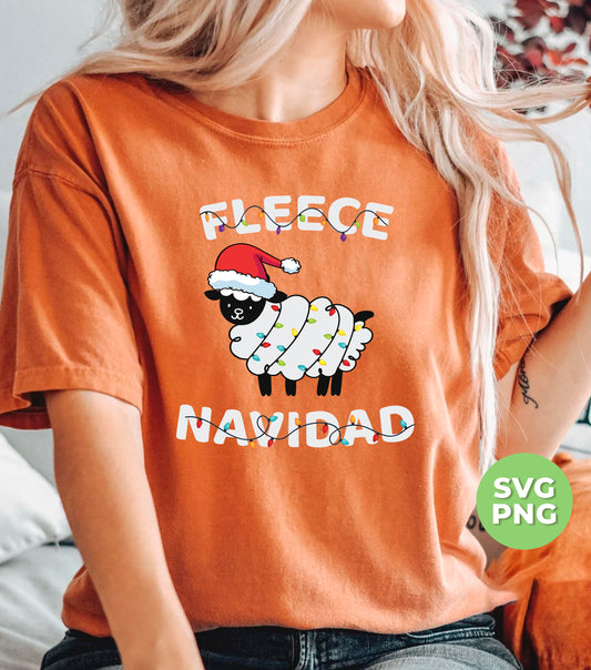 Get ready for the holiday season with our Fleece Navidad Christmas bundle! Featuring a fun and trendy design, this bundle includes high-quality Svg and Png files for all your crafting needs. Spread cheer and laughter with these funny Christmas designs that are perfect for all your holiday projects. Don't miss out on this must-have bundle!