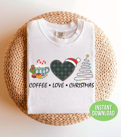 Love Coffee, Merry Christmas, Love Christmas, Drink Coffee In Christmas, Trendy Christmas, Png Sublimation