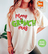 Merry Grinch-mas, Trendy Grinchmas, Grinch Christmas, Digital Files, Png Sublimation