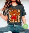 Oh Snap, Break Gingerbread, Funny Gingerbread, Digital Files, Png Sublimation