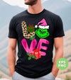 Love Grinch, Pink Grinch, Funny Love Grinch, Trendy Grinch, Digital Files, Png Sublimation