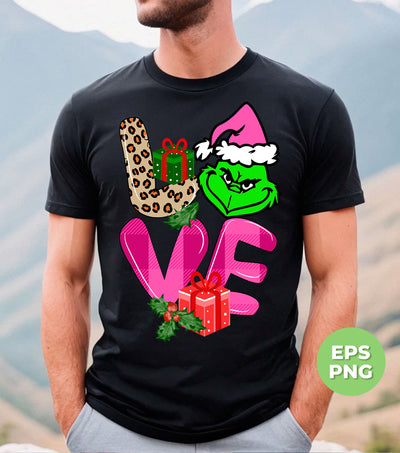 Love Grinch, Pink Grinch, Funny Love Grinch, Trendy Grinch, Digital Files, Png Sublimation