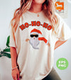 Ho Ho Ho, Funny Santa Claus, Cool Santa, Santa Jump To The House, Digital Files, Png Sublimation