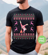 Pinky Santa, Hip Hop Santa, Santa Breakdance, Xmas Pattern, Digital Files, Png Sublimation