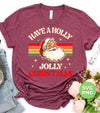 Have A Holly Jolly Christmas, Retro Christmas, Funny Santa, Digital Files, Png Sublimation