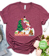 Christmas Tree, Snowman Build Xmas Tree, Snowman Family, Digital Files, Png Sublimation