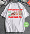 Gingerbread Baking Company, Sugar Spice, Sweet Gingerbread, Digital Files, Png Sublimation