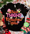 Thick Thighs Christmas Vibes, Groovy Christmas, Mushroom Lover, Digital Files, Png Sublimation