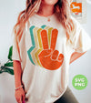 Peace Sign, Retro Peace Sign, Love Peace, Say Hi, Digital Files, Png Sublimation