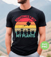 Sometimes I Wet My Plants, Retro Wet My Plants, Plant Lover, Digital Files, Png Sublimation