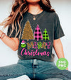 Leopard Christmas, Plaid Christmas, Trendy Grinch, Digital Files, Png Sublimation