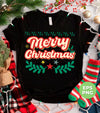 Merry Christmas, Xmas Pattern, 3D Text Christmas, Digital Files, Png Sublimation