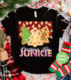 Christmas Tree Junkie, Xmas Tree Gingerbread, Gingerbread Lover, Digital Files, Png Sublimation