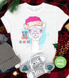 Do You Need Santa, Ho Ho Ho, Cute Santa, Llama Santa, Trendy Christmas, Png Sublimation