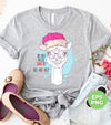 Do You Need Santa, Ho Ho Ho, Cute Santa, Llama Santa, Trendy Christmas, Png Sublimation