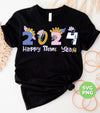 2024 New Year, Flower Lover, Happy New Year, Png Sublimation