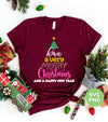 Have A Very Merry Christmas, And A Happy New Year, Trendy Christmas, Png Sublimation