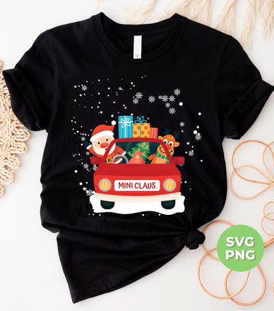 Mini Claus, Christmas On A Car, Xmas Is Coming, Trendy Christmas, Png Sublimation