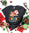 Loading To Christmas Season, Cute Santa Bring Gifts, Trendy Christmas, Png Sublimation