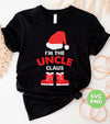 I'm The Uncle Claus, Love Christmas, Uncle Claus, Trendy Christmas, Png Sublimation