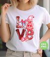 Love Gnome, Pink Leopard, Cute Love, Cute Valentine, Trendy Valentine, Png Sublimation