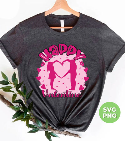 Happy Valentine, Love You, Love Valentine, Happy Couple, Trendy Valentine, Png Sublimation