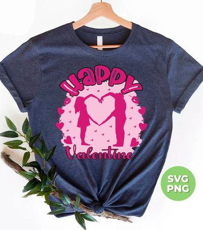 Happy Valentine, Love You, Love Valentine, Happy Couple, Trendy Valentine, Png Sublimation