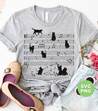 Introducing the Cat Funny Music Note, the perfect accessory for any music-loving cat owner! Featuring a playful black cat with musical notes, this sublimation print is perfect for parties and everyday wear. Show off your love for both cats and music with this unique design.