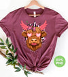 Love Cow, Cute Cow, Valentine Cow, Cow Lover, Trendy Valentine, Png Sublimation