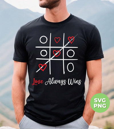 Love Always Wins, Love Gomoku, Valentine Gomoku, Trendy Valentine, Png Sublimation